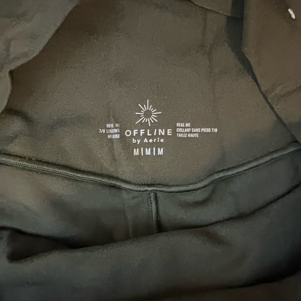 Green aerie leggings only worn once